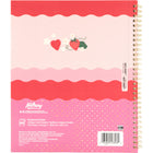 Hilroy - Cahier Be Berry – 10 1/2 po H x 8 po l – 160 pages – Vert-Pages perforées : Les bords perforés uniformes permettent de détacher les pages facilement et proprement, idéals pour remettre des travaux, partager des notes ou organiser des documents.