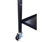 Eddie's - Chariot utilitaire pliable avec tiroir verrouillable - 48 po l x 20 po P-Mobilité améliorée : équipé de roulettes pivotantes de 7,6 cm, y compris deux roues de verrouillage, le chariot assure une maniabilité et une stabilité faciles sur diverses surfaces, accueillant le mouvement dans les environnements occupés