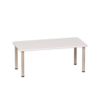 Beleduc Furniture - table de classe Santino - rectangulaire - 120 L x 60 W cm - blanc-Table rectangulaire pour les écoles, les garderies, les salles de jeux et les maisons