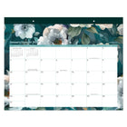 Cambridge - Sous-main Teal Garden 2027 - 17 po H x 22 po l - bilingue-Format des pages : 17 po H x 21 3/4 po l