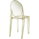 Modway - Casper Chaises de salle à manger Ensemble de 2 - Jaune-Acrylique robuste