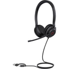 Yealink - Casque filaire USB-C/A UH35 - Microsoft Teams - Noir-Il peut fonctionner parfaitement avec les grandes plateformes UC et s’intégrer nativement avec les téléphones IP Yealink