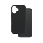 PanzerGlass - CARE Case Fashion MagSafe iPhone 16 - Noir-Audacieusement élégant, design mince et prise en main agréable.