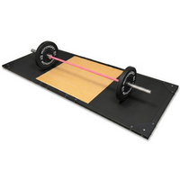 MotionGrey - Plateforme d’haltérophilie olympique  avec surface antidérapante - Noir-Plateforme d’haltérophilie olympique offrant une surface dédiée aux séances de musculation