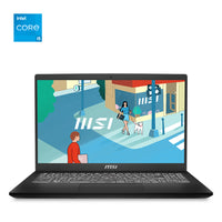 MSI - Ordinateur portable pro fin et léger Modern 15,6 po - Intel i5-1335U - 512 Go SSD - 16 Go RAM - Win 11 Famille-Intel Core i5-1335U