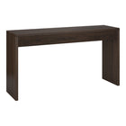 Hudson&Canal - Console Lawrence , 140 cm de large, couleur aulne-Un design contemporain moderne pour votre entrée, votre salon, votre bureau et plus encore