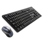 BlueDiamond - Combo clavier et souris sans fil à profil bas - Disposition canadienne française-Opération Presque Silencieuse - Souris à clics silencieux et commutateurs en silicone de clavier fonctionnent jusqu'à 90 % plus silencieux que les modèles standard