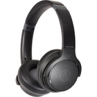 Audio-Technica - Écouteurs sans fil - Noir-Jusqu'à 60 heures d'utilisation continue avec une charge complète et jusqu'à 3,5 heures d'utilisation avec une charge rapide de 10 minutes (via connexion USB-C)