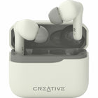 Creative Labs - Écouteurs sans fil Zen Air Plus 51EF1100AA000 - Blanc-Bluetooth LE Audio offre des performances audio sans fil améliorées avec des débits binaires inférieurs et une consommation d'énergie réduite