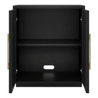 Hudson&Canal - Meuble d'appoint Tillman 28 po de largeur - Grain noir-Nettoyer avec un chiffon doux et sec, sans produits chimiques agressifs ni produits de nettoyage abrasifs