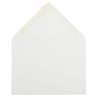 JAM Paper - Enveloppes d'invitation Strathmore A7 avec rabat européen - 5,25 po x 7,25 po - Vélin blanc brillant - paquet de 25 (1921392)-Quantité : 25