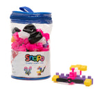 Snapo - Kit de création de blocs de construction Licorne - 200 pièces-Les blocs Snapo sont dotés de notre technologie brevetée Snap. Les blocs Snapo se connectent sur les 6 côtés, glissent verticalement et peuvent pivoter !