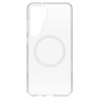 OtterBox - Symmetry Clear Magnets Case pour Samsung Galaxy S25+ - Transparent avec teinte bleue-Design ultra-fin qui suit les lignes de votre téléphone