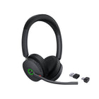 Yealink - Casque Bluetooth sans fil USB-C/USB-A BH74 avec support - UC-Technologie de blindage acoustique 3.0