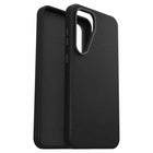 OtterBox - Symmetry Cactus Leather Case pour Samsung Galaxy S25+ - Noir Ash-Doublure en feutre à l'intérieur de la coque pour une touche d'élégance supplémentaire