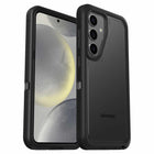OtterBox - Coque Defender XT Clear pour Samsung Galaxy S24 - Côté Obscur-Construit robuste mais fin avec des bords en caoutchouc pour une prise en main sécurisée et une absorption des chocs