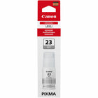 Canon - Bouteille d'encre grise GI-23 pour imprimante PIXMA G620-Gris