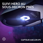 Logitech G502 X LIGHTSPEED Souris Gaming Sans Fil - Noir-Boutons Lightforce : Technologie de boutons hybride optique-mécanique pour une vitesse incroyable et fiable, avec précision et un temps réponse idéale pour des heures de performance de gaming