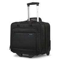 Samsonite - Classic NXT Bureau Mobile à Roulettes avec RFID 15,6 po, noir-Étuis pour ordinateur portable et poches pour tablettes rembourrés offrant plus de sécurité, convient à la plupart des ordinateurs portables de 15,6 po
