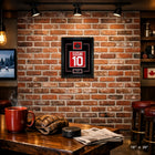 Frameworth - Nick Suzuki numero de chandail Hockey Canada 2026 - impression encadree - 16" x 20"-Design audacieux et frappant presentant le numero de chandail officiel Hockey Canada du joueur