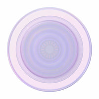 PopSockets - PopGrip pour MagSafe rond avec anneau adaptateur Opalescent Clear-Le blanc n’a rien de banal : Le PopGrip MagSafe s’attache et se détache facilement de votre coque. Fonctionne de manière optimale avec une coque MagSafe PopCase.