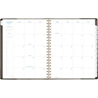 AT-A-GLANCE - Agenda hebdomadaire/mensuel Signature 2025 - 11 po H x 8 3/8 po l - Noir - Anglais-Une semaine sur deux pages comprenant un espace non ligne et une section pour les notes
