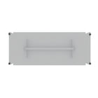 Manhattan Comfort - Table à manger moderne Nomad 172,5 cm - Blanc-32,48 po L x 21 po l x 29,92 po H