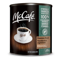 Café moulu de qualité supérieure McCafé, torréfaction mi-foncée - 875 g-Torréfaction : Ce mélange est torréfié à une température légèrement supérieure à la température moyenne, ce qui permet d’obtenir une saveur équilibrée et un arôme riche