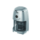 Salton - cafetière numérique de 12 tasses NuRetro - argent métallisé-Réglage d’intensité pour choisir un café plus doux ou plus corsé.