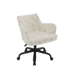 Brassex - Sandro Chaise de bureau - beige-Capacité de poids max. (lb.) : 264,56