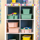 Teacher Created Resources - Eucalyptus Green Plastic Storage Caddy, Pack de 6-Grand organisateur