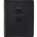 AT-A-GLANCE - Agenda hebdomadaire/mensuel Signature 2026 - 11 po H x 8 3/8 po l - noir - bilingue-13 mois : janvier 2026 à janvier 2027