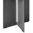 Modway - Tecton Terrasse extérieure Aluminium Table d’appoint - Charbon de bois-6