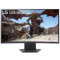 LG - Moniteur 27 po 180Hz QHD VA incurvé - 27GS60QX-B-Le moniteur est un écran incurvé