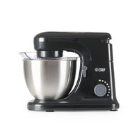 Commercial Chef - Batteur sur socle électrique de 4,7 pintes-Mesures de sécurité : Ce bol de batteur sur socle phénoménal comprend une fonction de minuterie d'arrêt automatique de 15 minutes et quatre pieds antidérapants pour assurer une sécurité optimale. Quoi de mieux que de passer une journée de détente dans la cuisine en sachant que votre petit batteur sur socle ne glissera pas sur votre comptoir ?