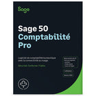 Sage - 50 2025 Comptabilité Canada Pro CSRT - 1 appareil - abonnement d'un an-4 Go d'espace disque dur (1 Go supplémentaire nécessaire pour l'installation)
