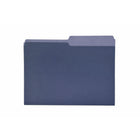 Merangue - Chemises de classement Vintage Leisure - Lot de 3-Chemises de classement de couleur bleu marine, marron et beige