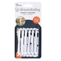 Dreambaby – Attaches de sécurité, paquet de 12-Design élégant et discret, donc invisible