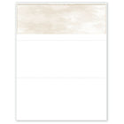 Deluxe - Chèque laser haut de page - anglais - 8,5 po x 11 po - ocre - paquet de 500-Papier à chèques blanc pour logiciels comptables sur mesure