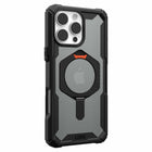 UAG - Coque Plasma XTE robuste avec MagSafe pour iPhone 16 Pro Max - Noire/Orange-Angles de vision personnalisables multiples