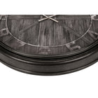 Monarch Specialties - Horloge - 30 po Rond - Surdimensionné Grand - Horloge Murale - Brun - Transitionnel-Aucun assemblage n'est nécessaire, il suffit d'insérer une pile AA (non incluse) et de l'accrocher au mur pour un accent décoratif chic