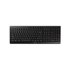 Cherry - Stream Ensemble clavier et souris de bureau - Noir -Souris ergonomique à droite avec 6 boutons et molette de défilement