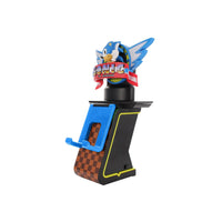 Exquisite Gaming - SEGA: Sonic The Hedgehog Cable Guy Ikon support de chargement pour téléphone et appareil lumière-La nouvelle ère des supports de charge éclairant, parfait pour les contrôleurs de PS5 ou XboxS/X