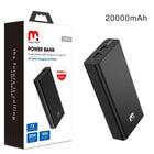 MyBat - Batterie externe Pro 20 000 mAh 20 W - Noir-Capacité de 20 000 mAh pour jusqu’à 6 recharges complètes