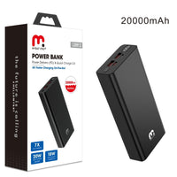 MyBat - Batterie externe Pro 20 000 mAh 20 W - Noir-Capacité de 20 000 mAh pour jusqu’à 6 recharges complètes