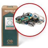 TerraCycle - Lunettes - Zero Waste Box - 15 x 15 x 42 - Grande-Veuillez nous envoyer lunettes de vue ou de soleil,  lunettes de protection et de natation, lunettes de ski.