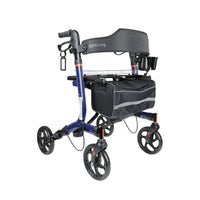 BIOS Living - Ambulateur deluxe Onyx 21,5 po -Le cadre à repliage croisé permet un pliage latéral et il peut se tenir debout indépendamment en position pliée
