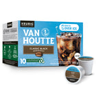 Van Houtte - Capsules K-Cup de café infusé sur glace noir classique torréfaction moyenne - pacquet de 10-Compatibilité : contient de véritables dosettes K-Cup, conçues pour une qualité et une compatibilité garanties avec toutes les machines à café Keurig.