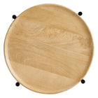 Modway - Xilo Bois et métal ronds Table d’appoint - Chêne-7