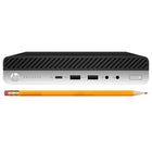 HP - ProDesk 600 G4 Mini ordinateur de bureau – Remis à neuf - Intel i5‑8500T – SSD de 256 Go – 16 Go de mémoire vive (RAM) – Windows 11 Pro – Noir-Taille et type de RAM: 16 Go de mémoire DDR4 pour une informatique fluide et des flux de travail efficaces